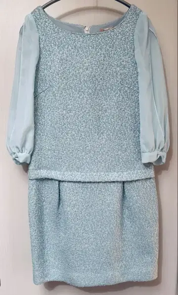 [ 새 상품 미착용 ] 아푸와이저 리셰 컬러 트위드 색 원피스 사이즈 1