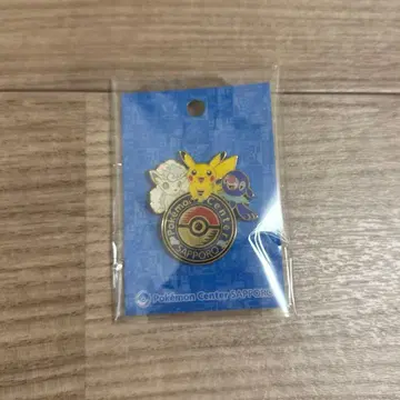 포켓몬 센터 한정판 삿포로 SAPPORO 로고 핀즈