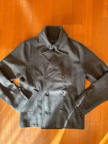 Beno 울 피 코트 더블 브레스트