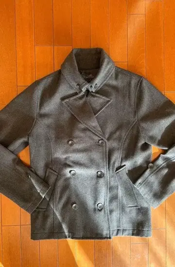 Beno 울 피 코트 더블 브레스트