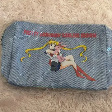 세일러문 세일러문 스토어 라메 데님 파우치