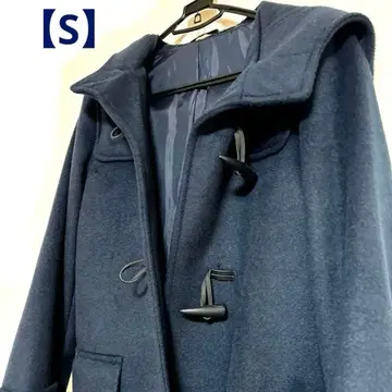 [택 포함 새상품] 더플 코트 후드 부착 네이비 S사이즈