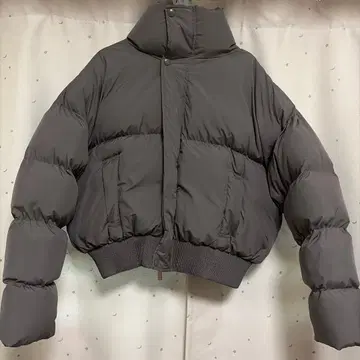 엔타이어 스튜디오 스타일 숏 기장 다운 자켓