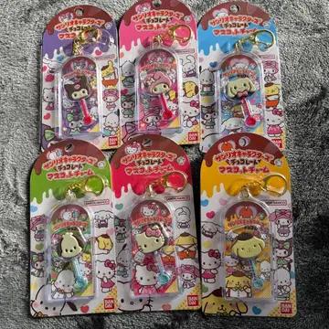 [ 미개봉 새상품 ] 산리오 초콜릿 마스코트 참 컴플리트