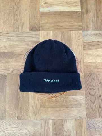 모두 니트 모자 블랙