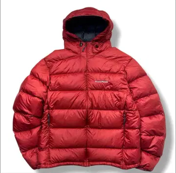 새상품급 몽벨 라이트 알파인 다운 자켓 보르도 경량 M