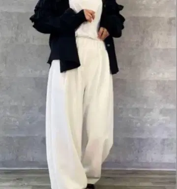 안나케리 AnnaKerry 와이드 코쿤 팬츠