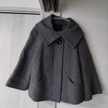 UNTITLED 언타이틀 그레이 케이프 자켓 사이즈 M 일본제