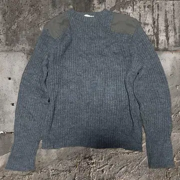 90s 잉글랜드제 명령어 스웨터 밀리터리 바이커 아메카지
