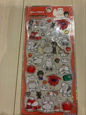 베이맥스 푸치 드롭 스티커 정품 카미오 재팬