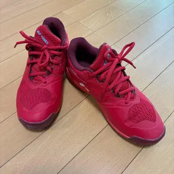 YONEX SONICAGE 레드 테니스화