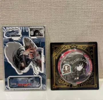 [새상품] 사카모토 데이즈 명장면 디오라마 피규어 캔뱃지 2종 세트 대불