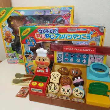 호빵맨 완구 세트 3점