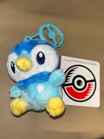 포켓몬 센터 한정판 카라비너 포함 마스코트 팽도리 미사용 새상품