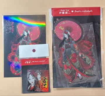 기모노 토미에 산리오 아크릴 스탠드 포스카 스티커