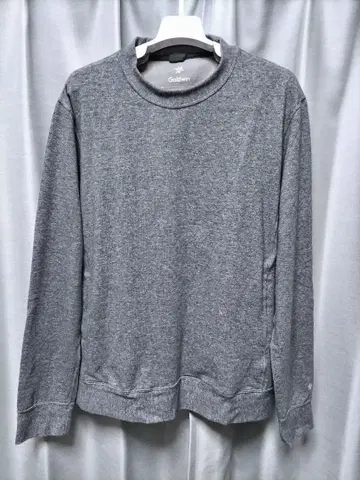 골드윈 리포즈 리커버리 맨투맨 포켓 포함 그레이