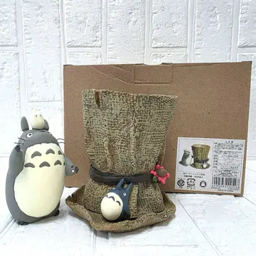 [이웃집 토토로] 린넨 꽃다발 미니 플랜터 박스 있음 미사용 레어