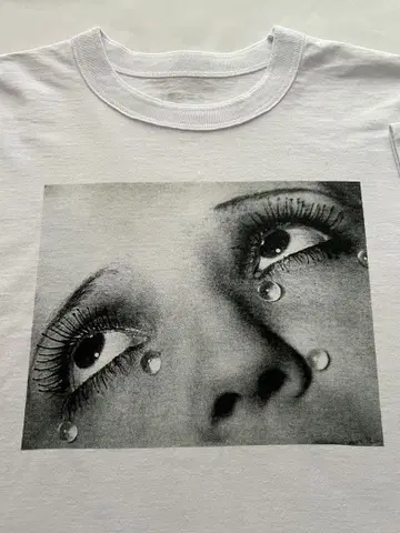 sacai 맨 레이 T셔츠 화이트 [ 사이즈 5 ]