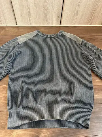 NUMBER (N)INE 리브 편직 스웨터