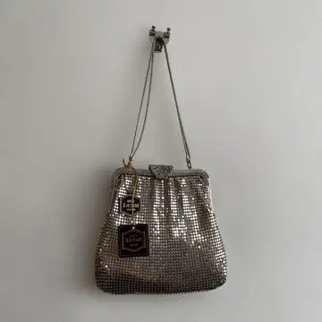 실버 메탈 파티 백