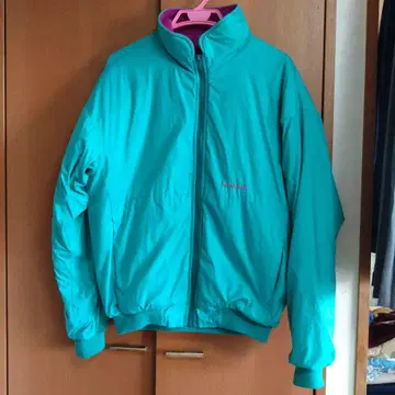 mont-bell 터콰이즈 풀 지퍼 자켓 L 사이즈