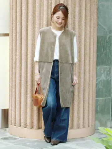 저널 스탠다드 리룸 페이크 무스탕 베스트