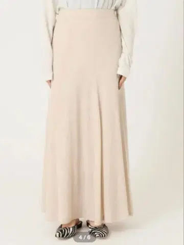 [ plage ] 루프 니트 롱 스커트