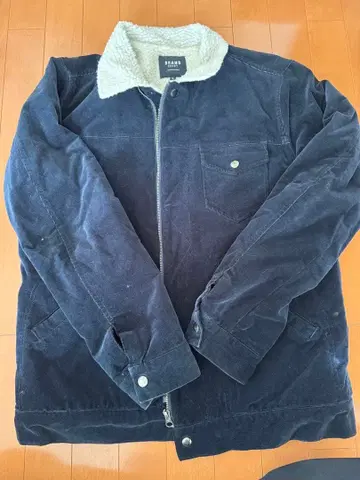 BEAMS HEART 플리스 자켓 XL 네이비