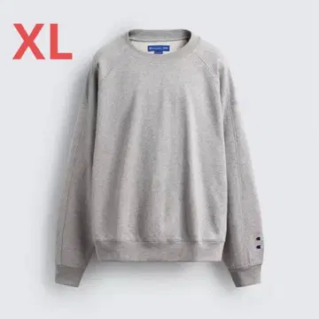 ZARA 자라 챔피온 패치 크루넥 맨투맨 셔츠 XL