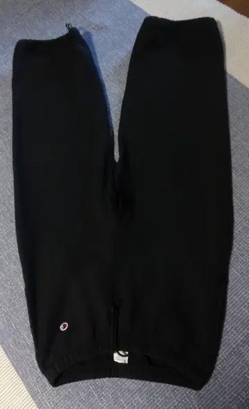 M/BEAMS 빔즈 x 챔피온/콜라보/와이드 스웨트 팬츠/블랙