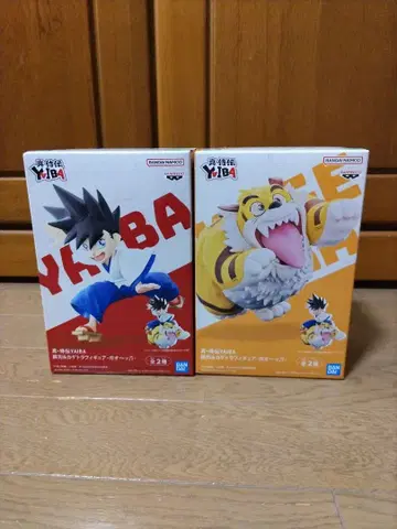 진 사무라이전 YAIBA 테츠진 & 카게토라 피규어 -가오~-