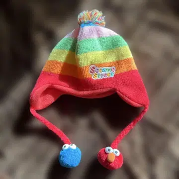 SESAME STREET 레인보우 모자 USJ