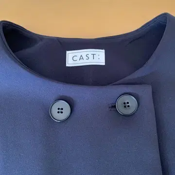 CAST: 노카라 자켓 네이비 M 사이즈