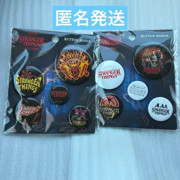 Stranger Things 쓰리코인즈 버튼 배지 세트