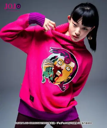 죠죠의 기묘한 모험 5부 도피오 터틀 니트 glamb 콜라보 사이즈 M