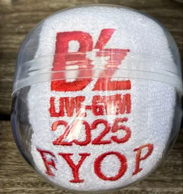 B'z LIVE-GYM 2025 FYOP 가챠가챠 리스트 밴드 화이트