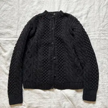 앤티크 가디건 자크 리 따뜻함 made in ITALY
