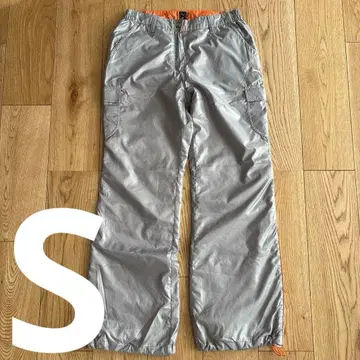 PUMA 골프 팬츠 가을/겨울 충전솜 그레이 나일론 남성용 S 사이즈