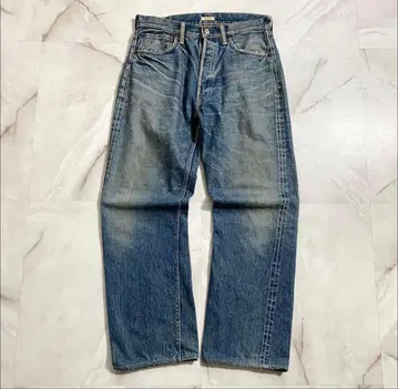 A17357 웨어하우스 더블웍스 셀비지 스트레이트 데님 W32