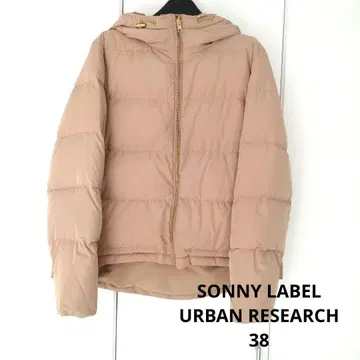 어반 리서치 서니 라벨 다운 자켓 리버서블 베이지 M