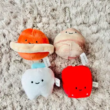 닛코리노 봉제 인형 우주 학교 칫솔 4종 치약 목성