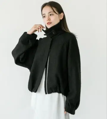 mystic 드로스트 숏코트 블랙 프리 사이즈