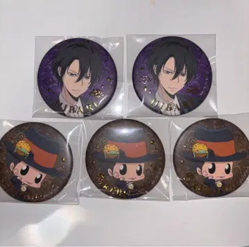 주얼 캔뱃지 리본 히바리 쿄야 퍼블릭 스쿨 REBORN