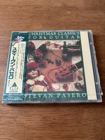 크리스마스 클래식 기타 스티븐 파세로 CD 미개봉