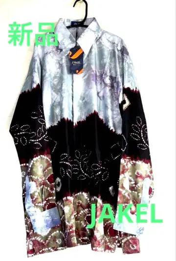 새상품 JAKEL 타이다이 패턴 긴팔 셔츠