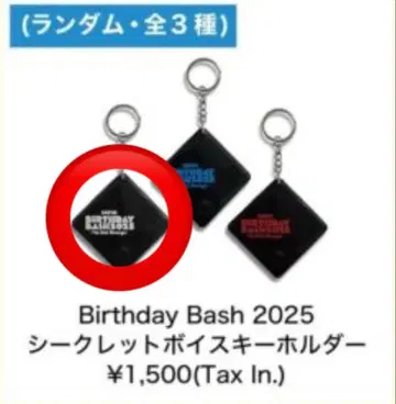 SKY-HI 시크릿 보이스 키링