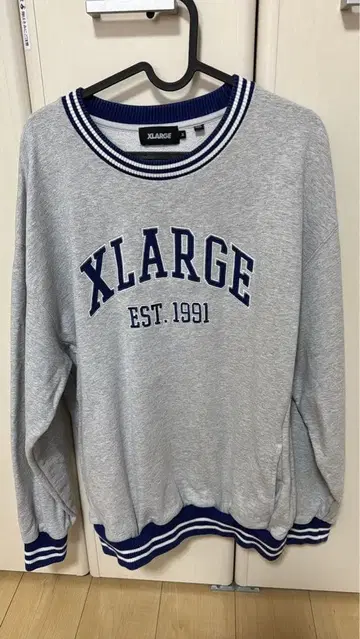XLARGE 그레이 트레이닝복 EST.1991