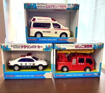 토이코 미니 사운드 긴급 차량 3대 세트