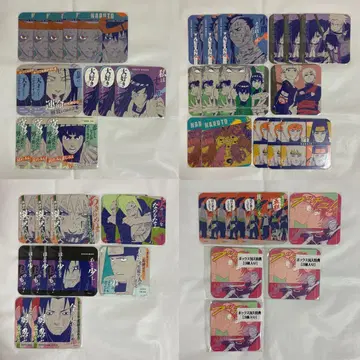 NARUTO 아트 코스터 43장 + 박스 봉입 특전 3점 묶음 판매