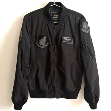ALPHA INDUSTRIES 블랙 MA-1